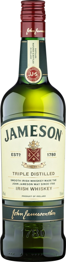 Виски JAMESON Ирландский купажированный 40%, 0.75л