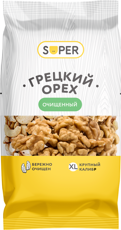 Орех грецкий SUPER очищенный, 200г
