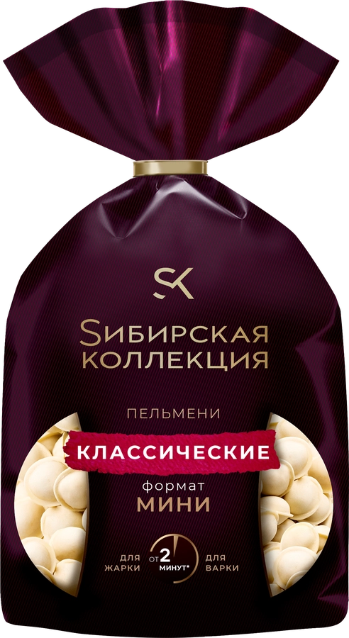 Пельмени СИБИРСКАЯ КОЛЛЕКЦИЯ Классические, мини, 700г