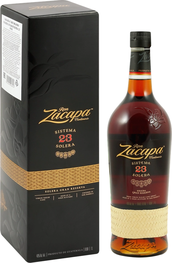 Ром ZACAPA Centenario Solera Gran Reserva 23 года 40%, п/у, 1л