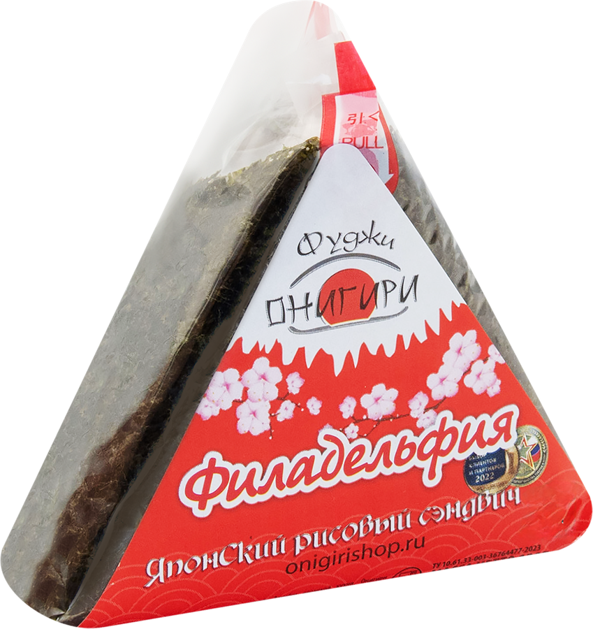 Онигири ФУДЖИ Филадельфия, 120г, превью