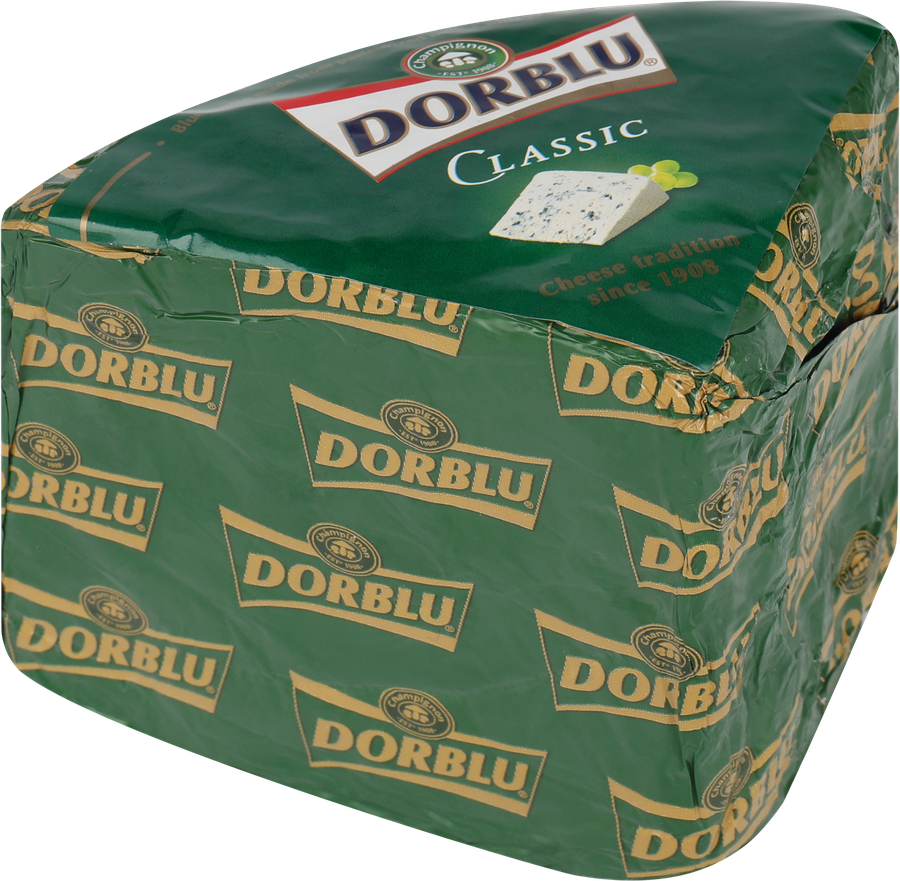 Сыр DORBLU с голубой плесенью 50%, без змж, весовой