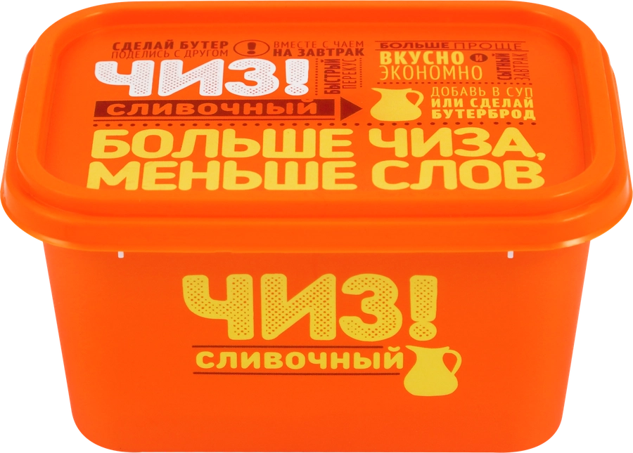 Продукт плавленый ВИТАКО Сливочный с сыром 60%, с змж, 380г