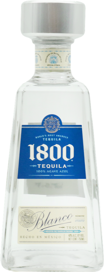 Напиток спиртной JOSE CUERVO Текила Reserva 1800 Silver 40%, 0.75л