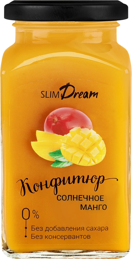 Конфитюр SLIMDREAM Солнечное манго, без сахара, 300г