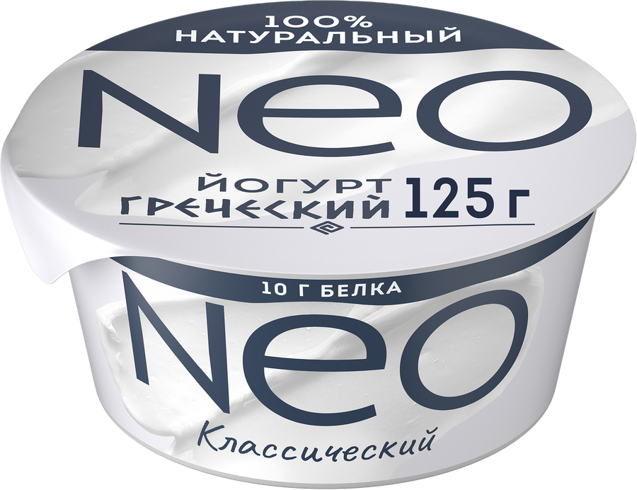 Йогурт NEO Греческий 2%, без змж, 125г