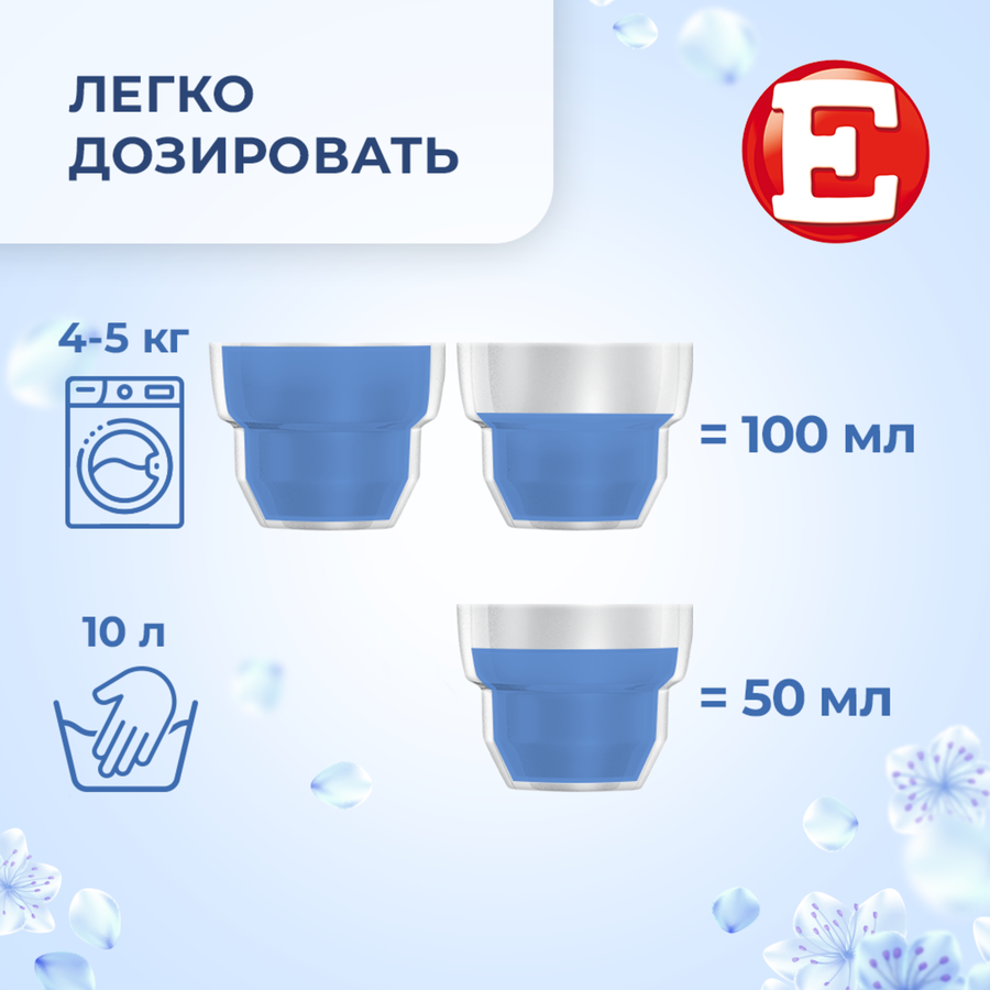 Кондиционер для белья Е Свежий, 4л, предпросмотр