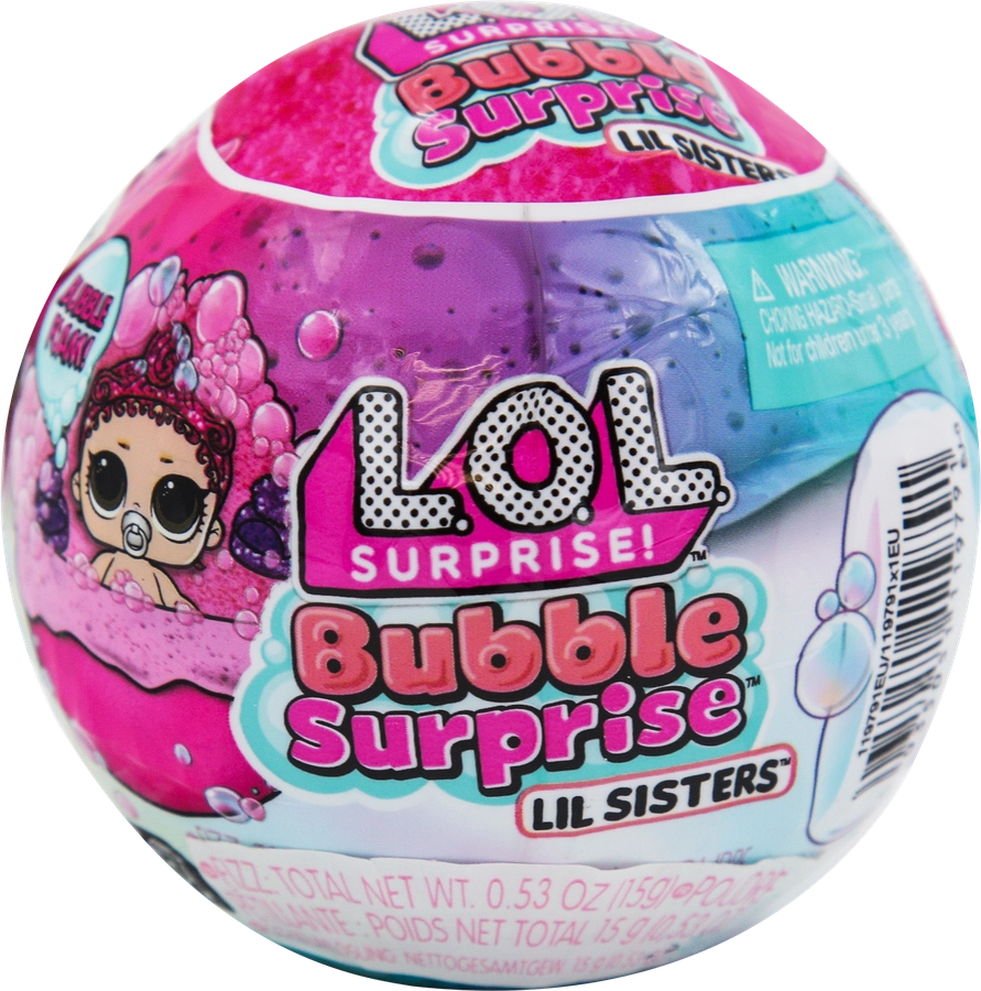 Кукла L.O.L. Surprise! Сестричка Bubble, в шаре, с аксессуарами, Арт. 41591