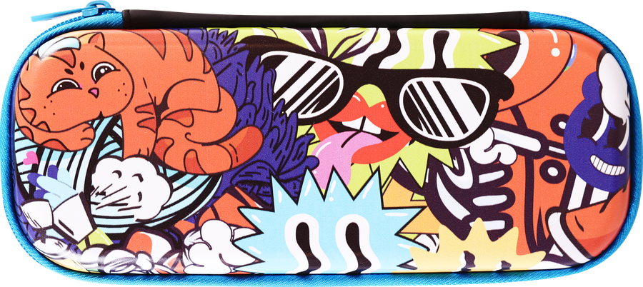 Пенал КРОК&ДИЛЛИ Graffiti, 21x9x5см, Арт. MF521675