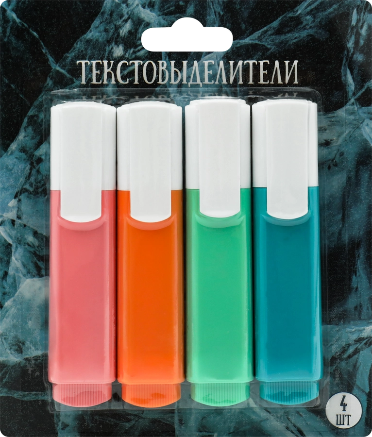 Набор текстовыделителей КРОК&ДИЛЛИ Nature, Арт. MF521716, 4шт