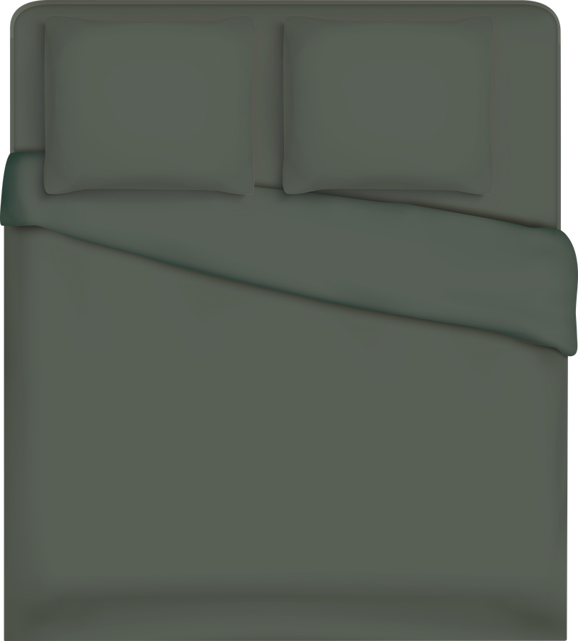 Пододеяльник HOMECLUB 145x215(+/-3)см, зеленый, Арт. HCDC-S-145-EN, предпросмотр