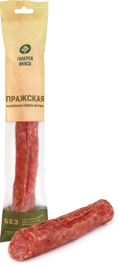 Колбаса сыровяленая ГАЛЕРЕЯ ВКУСА Салями Пражская, 180г