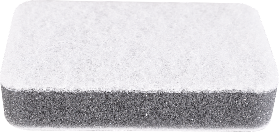 Губки для посуды HOMECLUB Focus Idea трехслойные с вискозным слоем, 10,5х6,5х2,5см, 3шт, превью