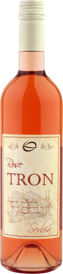 Вино ROSE TRON ординарное розовое сухое, 0.75л