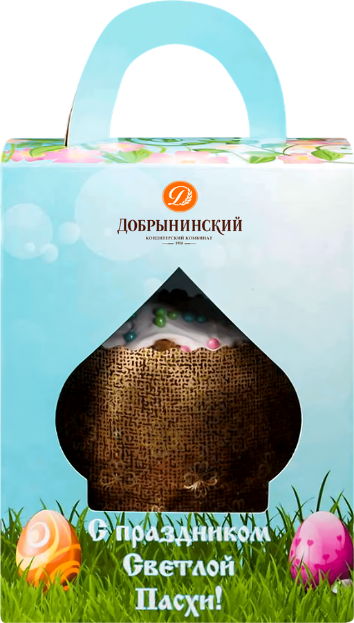 Кекс-кулич ДОБРЫНИНСКИЙ Творожный, 330г