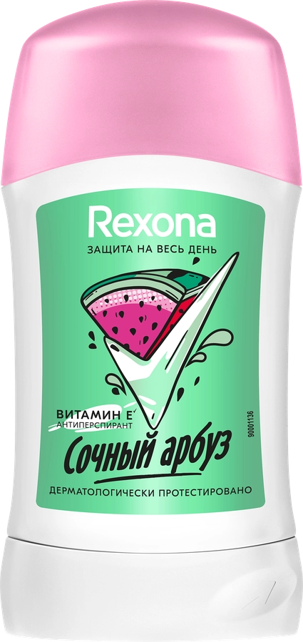 Дезодорант-стик женский REXONA Арбуз, 40мл