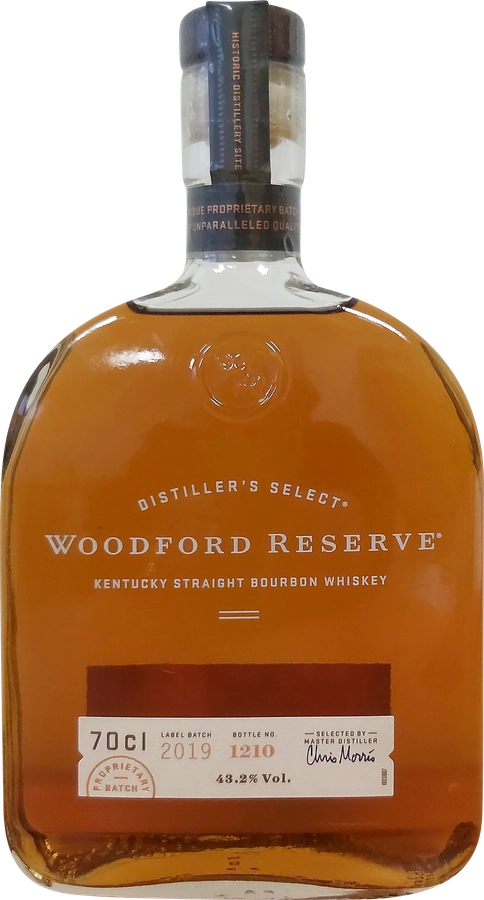 Виски WOODFORD RESERVE Зерновой бурбон 43,2%, 0.7л