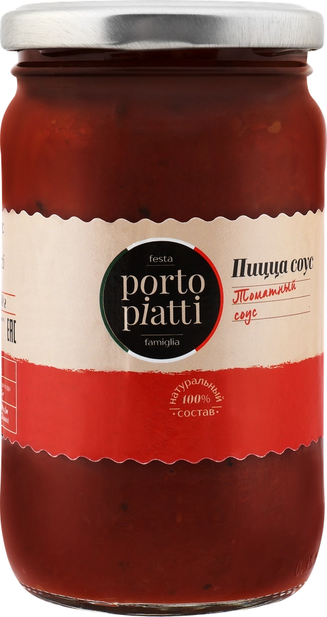 Соус томатный PORTO PIATTI Pizza Sauce, 350г