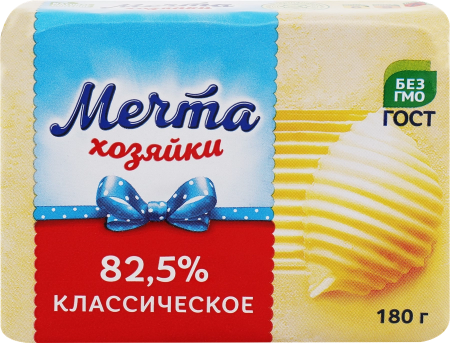 Спред растительно-жировой МЕЧТА ХОЗЯЙКИ Классическое 82,5%, без змж, 180г