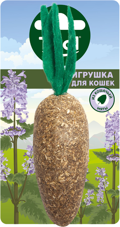 Игрушка для кошек TRIOL из прессованной кошачьей мяты