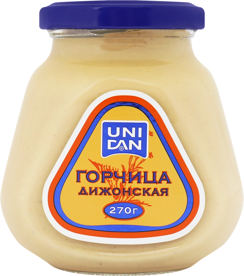 Горчица UNI DAN Дижонская, 270г