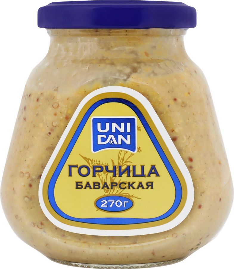 Горчица UNI DAN Баварская, 270г