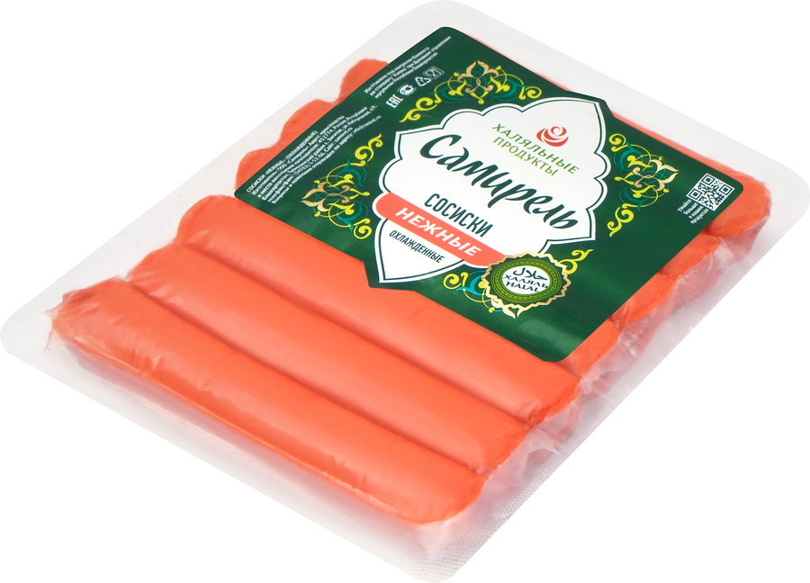 Сосиски САМИРЕЛЬ Нежные, 350г, предпросмотр