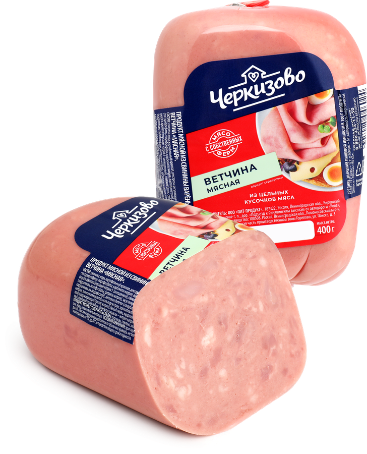 Ветчина ЧЕРКИЗОВО Мясная, 400г