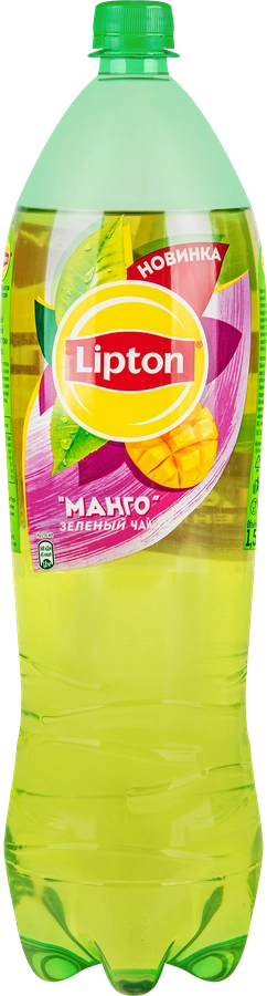 Напиток LIPTON Зеленый чай со вкусом манго негазированный, 1.5л