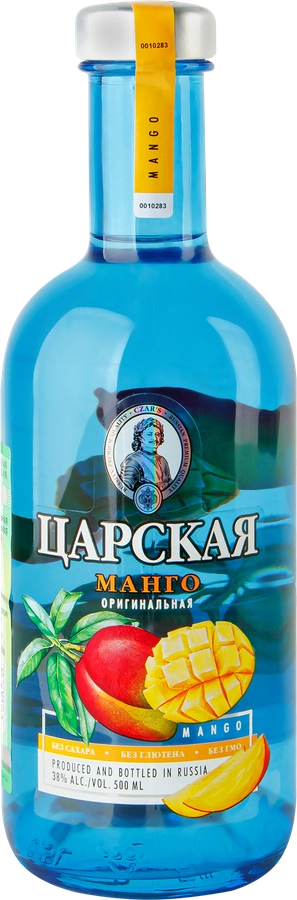 Настойка ЦАРСКАЯ Оригинальная Манго 38%, горькая, 0.5л