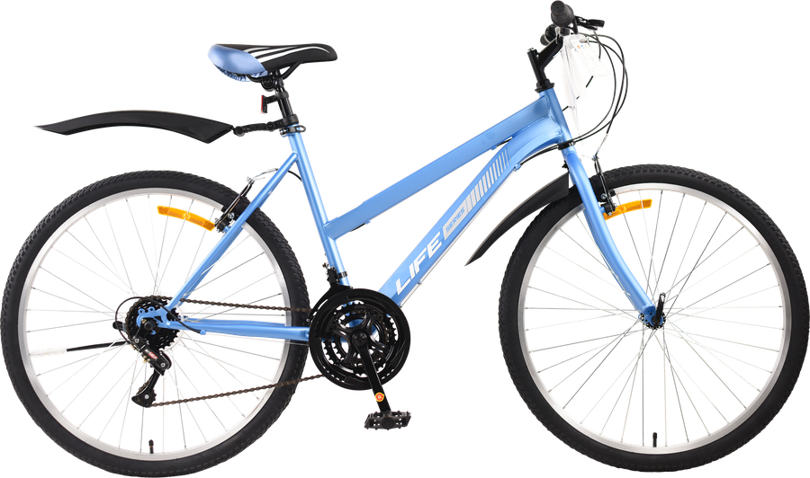 Велосипед ACTIWELL Life, колеса 26" стальная рама 18 скоростей, в ассортименте, Арт. LFE26ST-UW