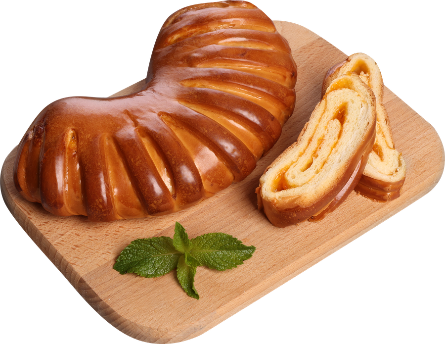 Рогалик с курагой, 170г
