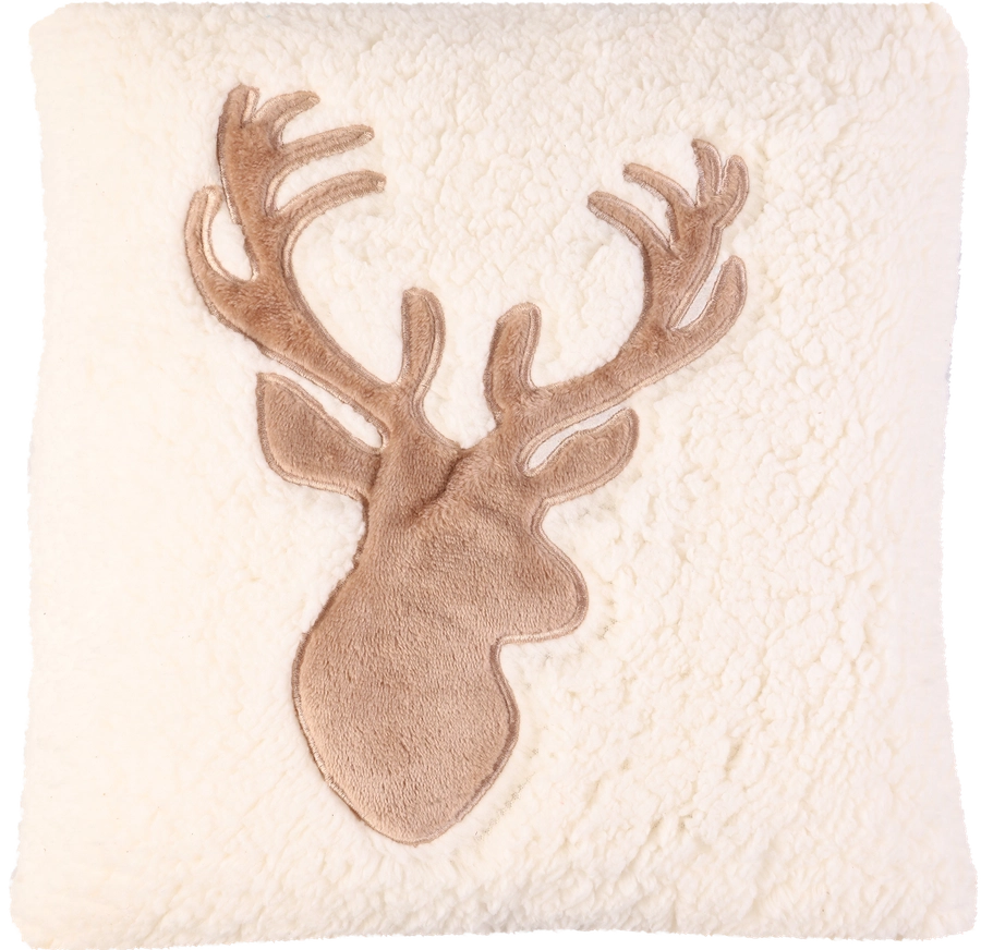 Подушка декоративная HOMECLUB Cozy Christmas Deer 40х40см, Арт. NP-B2