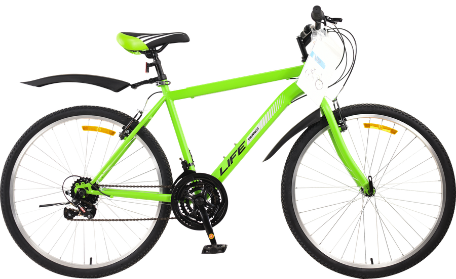 Велосипед ACTIWELL Life, колеса 26" стальная рама 18 скоростей, в ассортименте, Арт. LFE26ST-M