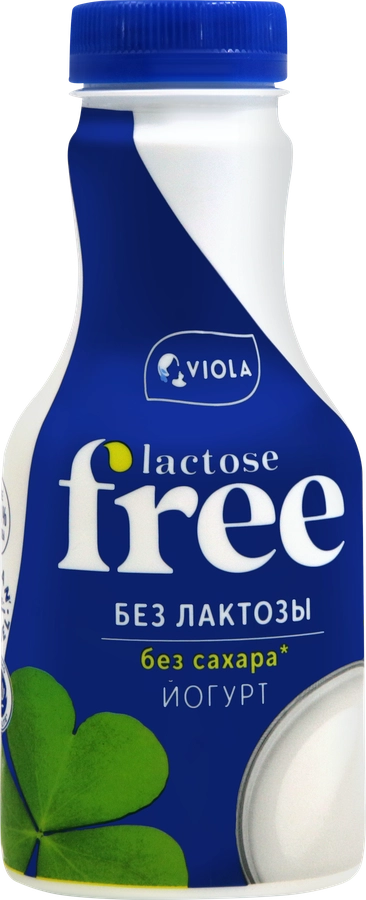 Йогурт питьевой VIOLA Free безлактозный 1,3%, без змж, 270г