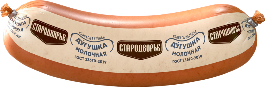Колбаса вареная СТАРОДВОРЬЕ Дугушка Молочная ГОСТ, весовая
