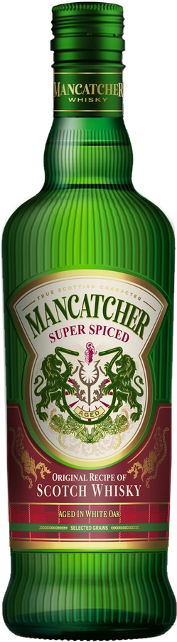 Коктейль MANCATCHER Spiced висковый напиток 35%, 0.7л