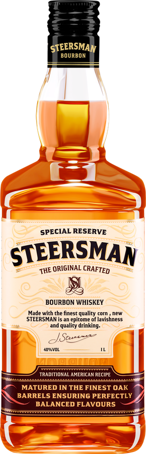Виски STEERSMAN зерновой 40%, 1л