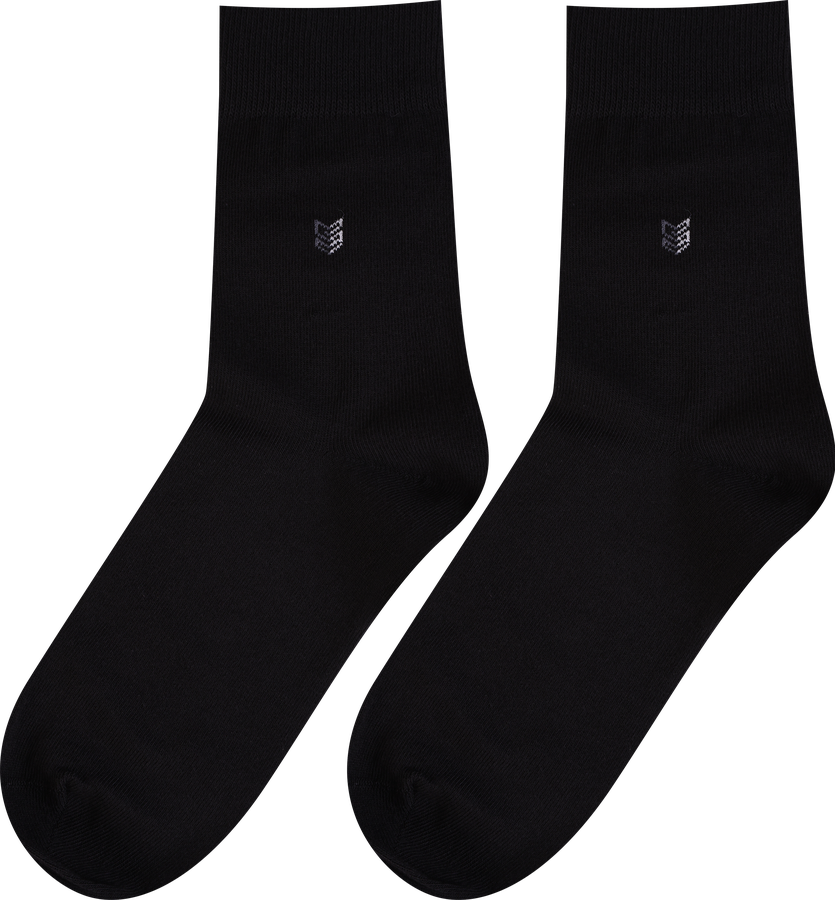 Носки мужские OMSA For men гладь, nero, размеры в ассортименте, Арт. OMSA ECO 406