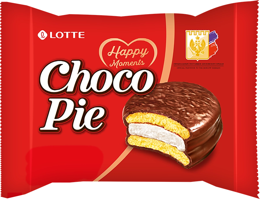 Печенье LOTTE Choco Pie глазированное, 28г