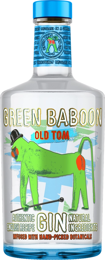 Джин GREEN BABOON Old Tom 40%, 0.5л