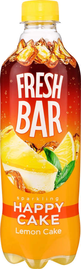 Напиток FRESH BAR Лимонный пирог сильногазированный, 0.48л