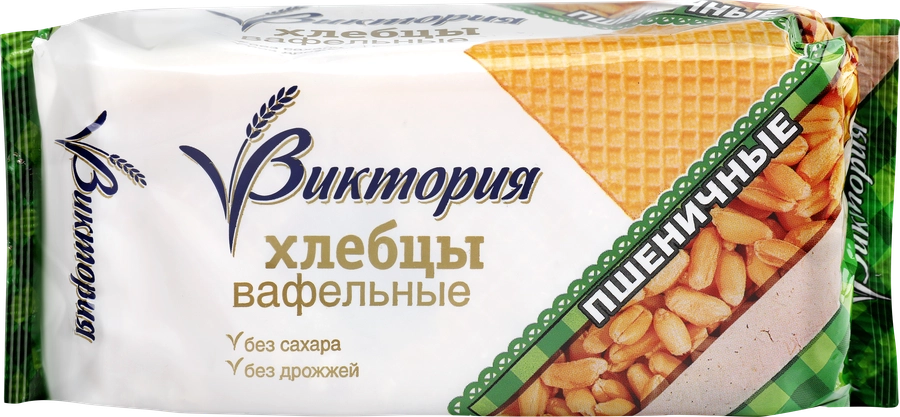 Хлебцы вафельные пшеничные ВКУСНАЯ ФАНТАЗИЯ Виктория, 60г