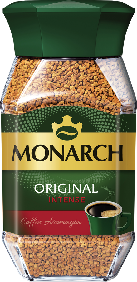 Кофе растворимый MONARCH Original Intense натуральный сублимированный, 190г