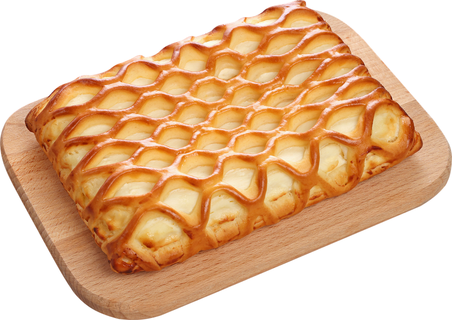 Пирог с творожной начинкой, 350г