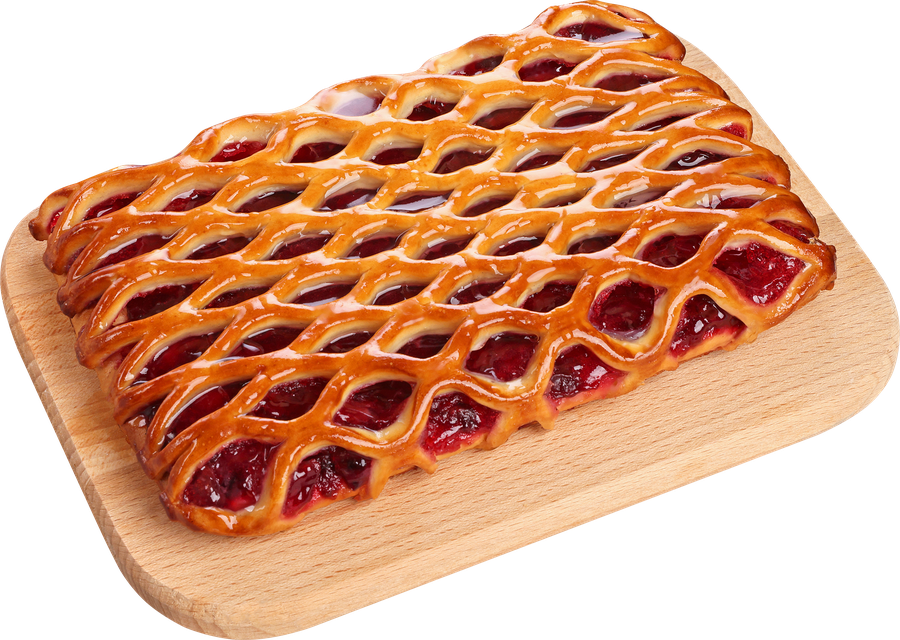 Пирог с брусникой, 350г