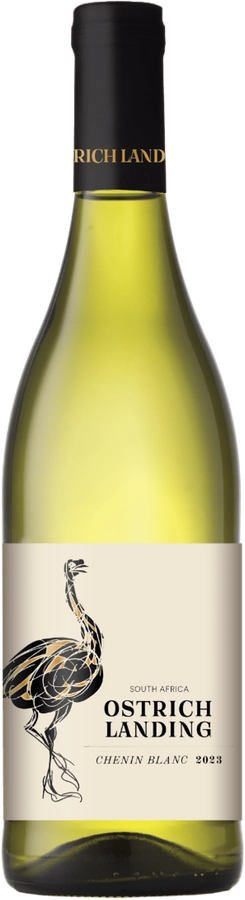 Вино OSTRICH LANDING Chenin blanc сортовое выдержанное белое полусухое, 0.75л