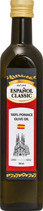 Масло оливковое ESPANOL CLASSIC Pomace Oil рафинированное высшего 
качества, 500мл