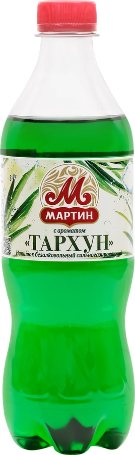 Напиток МАРТИН Тархун сильногазированный, 0.5л