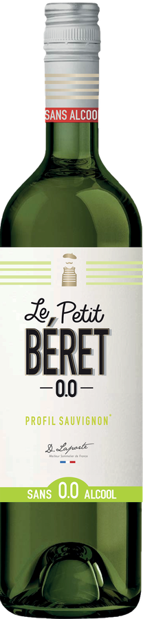 Вино безалкогольное LE PETIT BERET Sauvignon, 0.75л